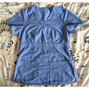 Light Blue Grey's Anatomy Scrub Top